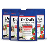 Dr Teal's Sal de Epsom Pura con Ashwaganda y Aceites Esenciales para relajar músculos