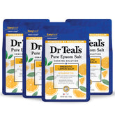 Dr Teal's sal-epsom-puro: ritual de relajación muscular en el baño.