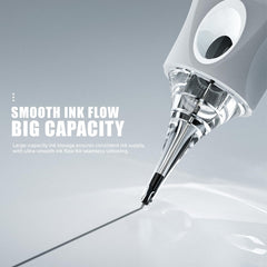 Dragonhawk precision needle-tip matched closeup showing consistency in delivery.