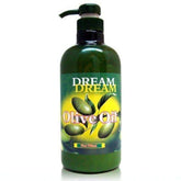 Dream Dream - botella de loción de aceite de oliva 750 ml para hidratación duradera