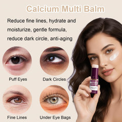 DreamCatching Calcium Multi Balm Stick texture close-up shows silky, quick absorption.