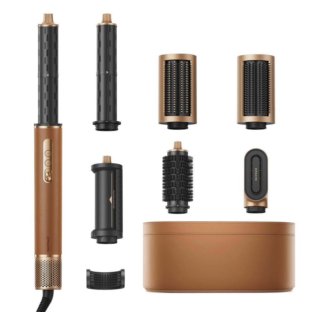 DREAME AirStyle Pro seven-attachment system enables versatile at-home styling for salon-like results.