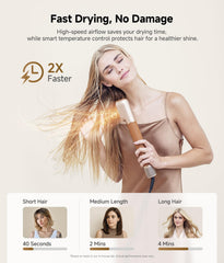 DREAME AirStyle Pro cool shot feature helps lock in moisture and shine.