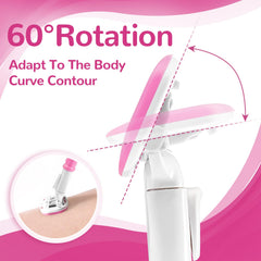 DreamGenius 360-degree lubrication provides full coverage for a comfortable shave.