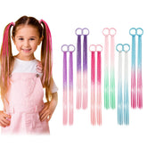 Dreamlover colored hair extensions pack for kids in vibrant hues for playful looks