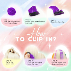 Dreamlover hair accessories create easy, tangle-free styles for imaginative play.