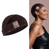 Dreamlover wide wig grip cap displaying broad band for secure glueless wig wear.