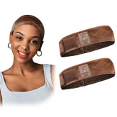 Dreamlover Wig Grip Band closeup shows durable stitches and neat rhombus design