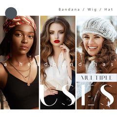 Dreamlover wig grip band reinforced friction to minimize slipping during movement