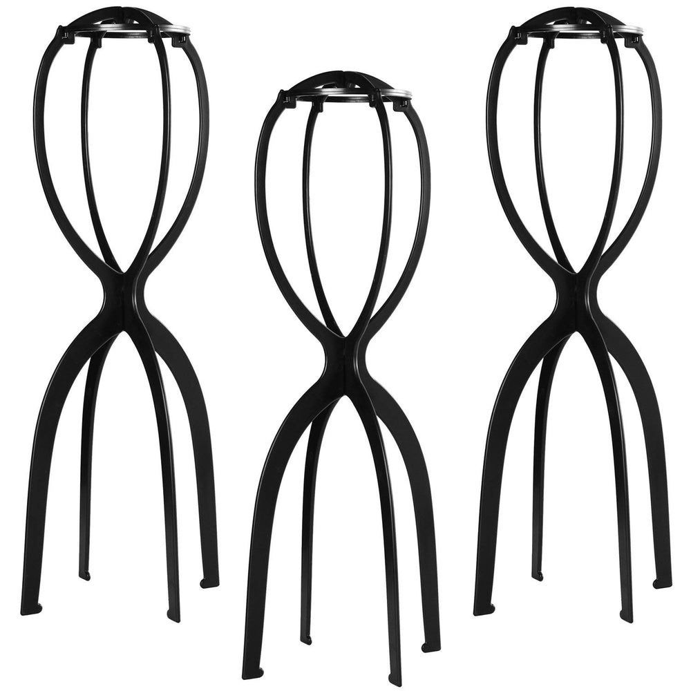 Dreamlover tall wig stand with 19.7-inch height supports long wigs and drying