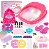 Dreamon Kids Foot Spa Tub with rainbow light for at-home relaxation