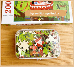 Dressica nestable storage design saves space when cases are empty.