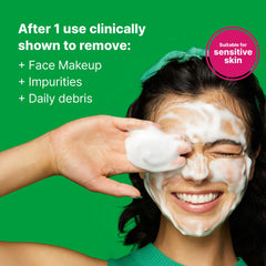 Dr.Jart+ Cicapair makeup removal close-up for irritation-free cleansing.