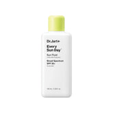 Dr.Jart+ Every Sun Day Sun Fluid bottle showing lightweight protection for daily use