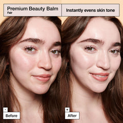 Texture swatch of Dr.Jart+ Premium BB showing natural finish.