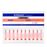Dr.Melaxin Necksphalt ampoule packaging signaling premium neck care