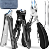 DRMODE large podiatrist toenail clippers for thick nails with precise trimming