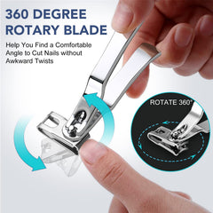 DRMODE sharp stainless steel blades deliver clean, precise cuts
