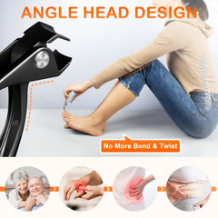 DRMODE thick-nails clipper with wide jaw for powerful, smooth cuts.