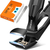 DRMODE toenail clippers with angled head for precise, comfortable trims.