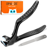 DRMODE toenail clippers with angled head for precise trimming.