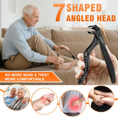 DRMODE long-handled clippers offering easier access for thick nails.
