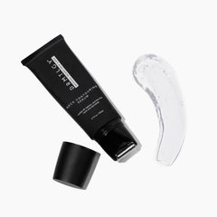 DRMTLGY Contouring Serum cooling roller in action for soothing neck use.