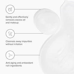 DRMTLGY cleanser lather on wet skin for gentle cleansing