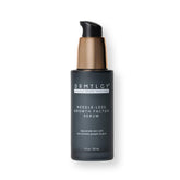 DRMTLGY growth factor serum bottle showing lightweight hydration.