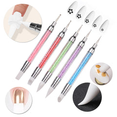 Dr.nail nail art sponges for ombre gradients and galaxy effects.
