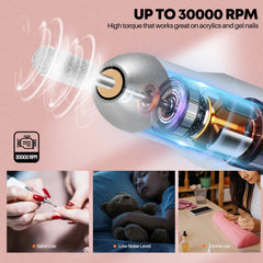 Droyek nail drill bits set for versatile tasks.