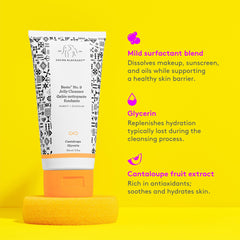 Travel-size bottle ready for on the go skincare use.