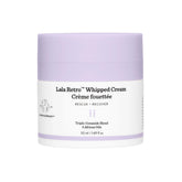 Drunk Elephant Lala Retro Whipped Cream jar showing rich moisturizing texture.