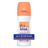 Dry Idea Unscented Roll-On bottle showing long-lasting protection for daily use