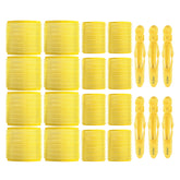 Drybar Big Hair Besties large rollers providing crown lift with gentle self-grip.
