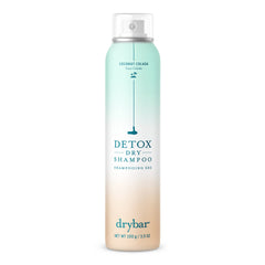 Drybar Detox dry shampoo spray root lift to boost volume and freshness.