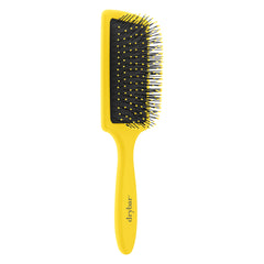 Drybar Lemon Bar Paddle Brush soft-touch grip offers slip-free comfort during styling.