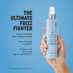 Drybar Liquid Glass creates silky shine without weighing hair down.