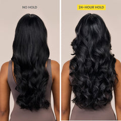 Drybar Rum Punch dispensing mist shows even, quick-drying application.
