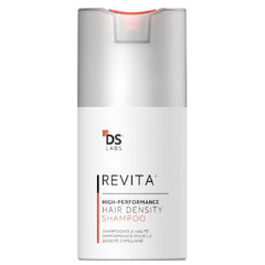 DS Labs Revita Champú: bote-vertido, limpieza suave para cuero cabelludo y sensación fresca.