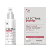 DS Laboratories Spectral Women’s Hair Density Serum bottle demonstrates lightweight, non-greasy leave-in.
