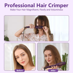 DSHOW crimping iron dual-voltage design enables worldwide styling