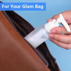 DTDNZKN bottles with threaded mouth secure contents for travel.