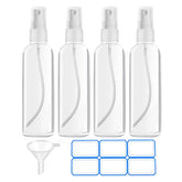 DTDNZKN travel bottles 4-pack, compact for trips and refills.