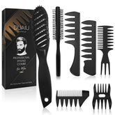 DUAIU curved vent brush for faster blow-drying and scalp massage.