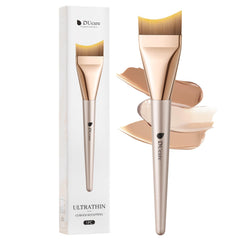 DUcare flat foundation brush head for smooth liquid blending