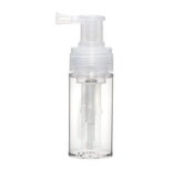 Duehut 110ml powder spray bottle with closed cap for secure travel use.