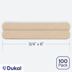 Dukal wax-applicator wooden-large-surface ideal for broad body areas.