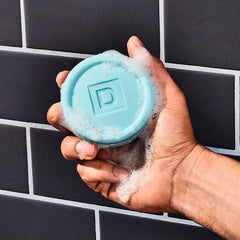 Duke Cannon Supply Co. bar soap puck triple-milled 5oz for a long-lasting wash.