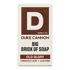 Duke Cannon Big Brick Old Glory: barra de 10 oz para ducha diaria y piel limpia.